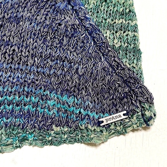 Prana Vignette Deep Balsam Blue Sweater Size L - Picture 12 of 14